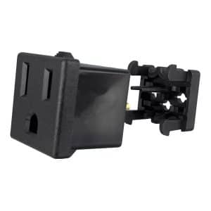 NEMA 5-15R Snap-in AC Power Outlet with IDC Terminals