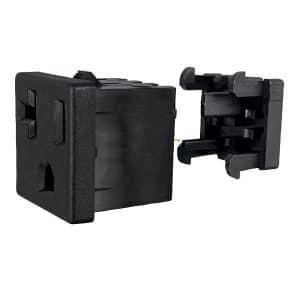 NEMA 5-20R Snap-in AC Power Outlet with IDC Terminals