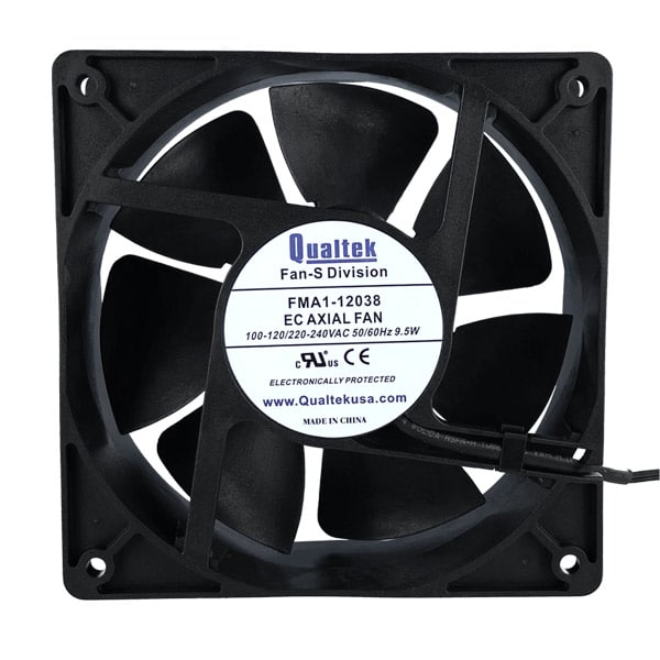 FMA1-12038-wire-front-web 120x120x38mm EC Axial Fan