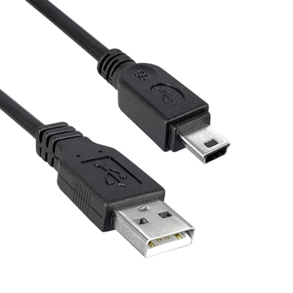 USB 2.0 A Male to USB 2.0 Mini B Male Cable