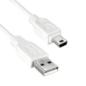 USB 2.0 A Male to USB 2.0 Mini B Male Cable