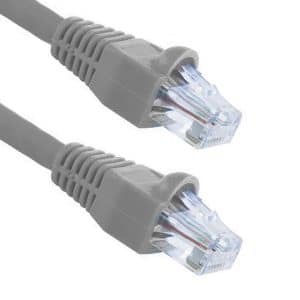 Cat UTP, RJ45 to RJ45 Patch Cable, Gray color