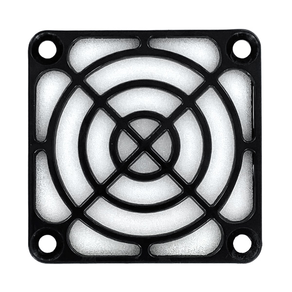 09250-f100-front-web 60mm Plastic Fan Filter Assembly with 100PPI Media