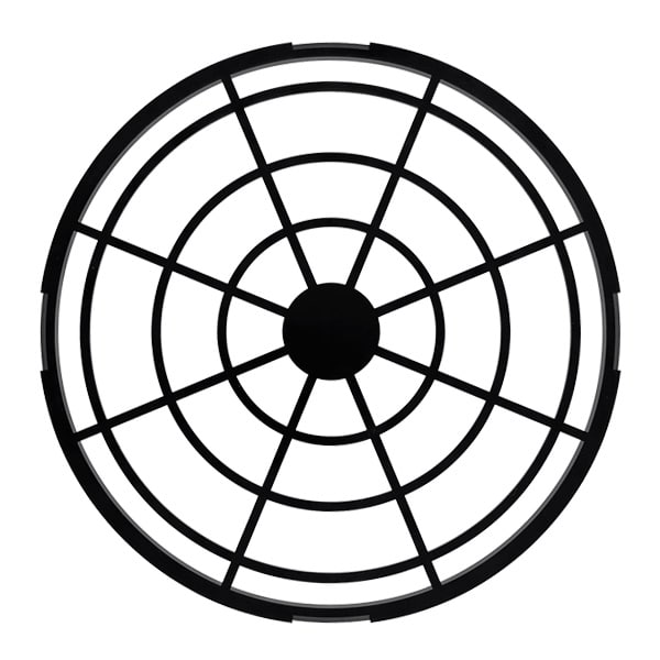 Plastic Fan Filter Retainer