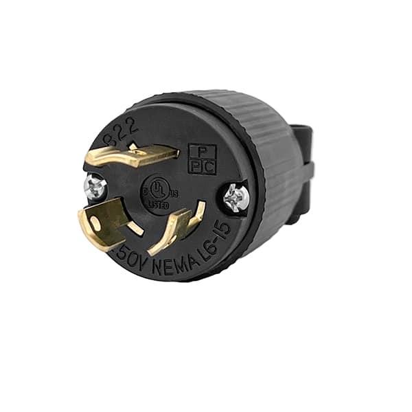 Q-822 - NEMA L6-15P Locking Wiring Device - Qualtek Electronics