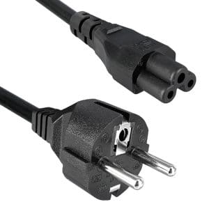 Continental Europe Power Cord CEE 7/7 to IEC 60320 C5