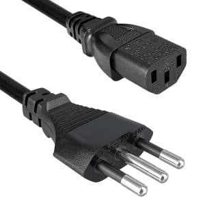 Italy Power Cord CEI 23-50 to IEC 60320 C13