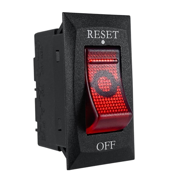 736WB/301 Press to Reset Thermal Circuit Breaker Qualtek Electronics