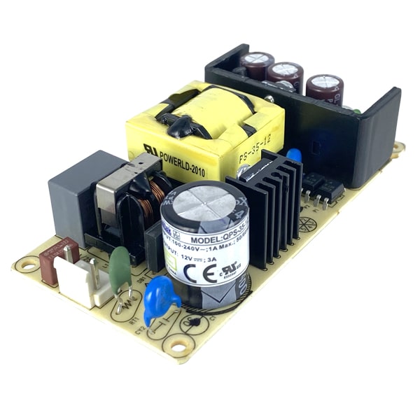 QPS35 Series 35W Open Frame Power Supply Qualtek Electronics