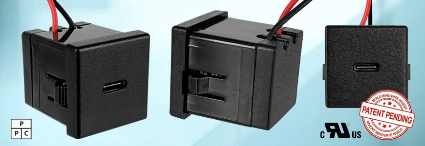 power supply receptacle